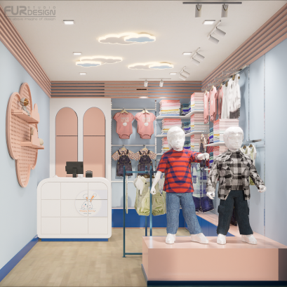 ออกแบบ ผลิต และติดตั้งร้าน : ร้าน Happy Bunny Shop รามอินทรา กทม.